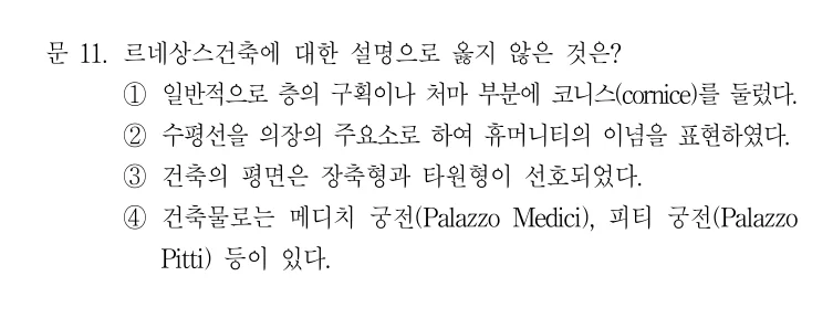 2020 국가직 9급 건축계획 11번 실제 문제