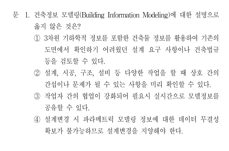 2021 지방직 7급 건축계획학 1번 실제 문제
