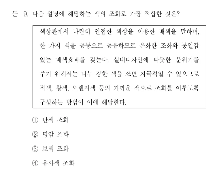 2021 국가직 7급 건축계획학 9번 실제 문제