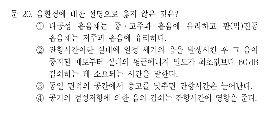 2022 지방직 9급 건축계획 20번 실제 문제