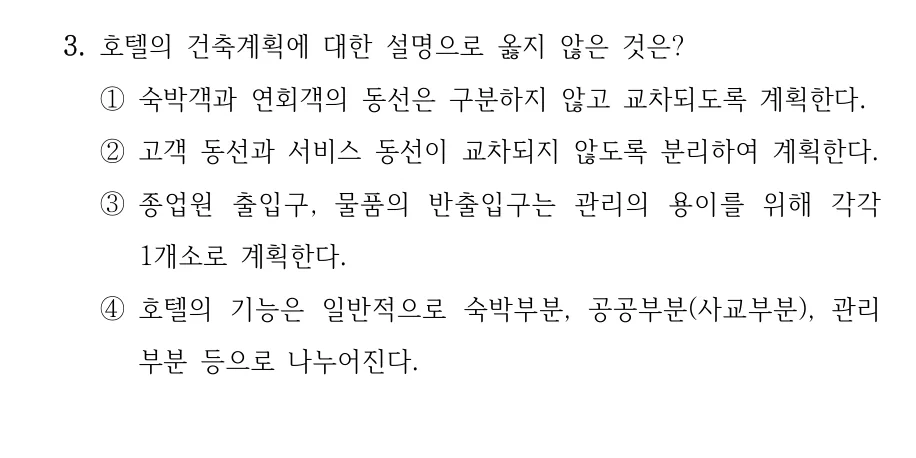 2025 지방직 9급 건축계획 3번 실제 문제
