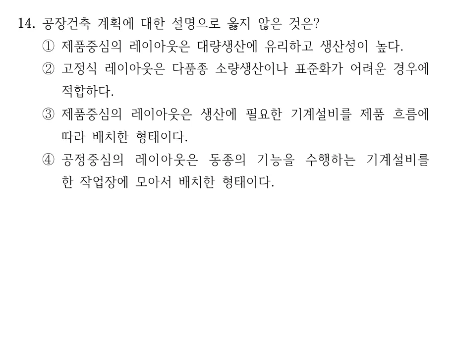 2025 국가직 7급 건축계획학 14번 실제 문제