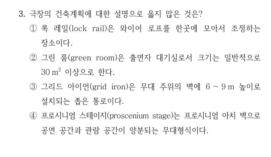 2025 국가직 9급 건축계획 3번 실제 문제
